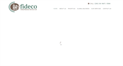 Desktop Screenshot of fidecoglobal.com