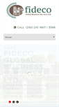 Mobile Screenshot of fidecoglobal.com